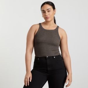 Everlane Pima Micro-Rib Short Tank